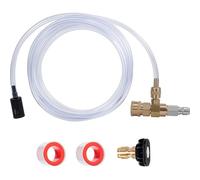 BlissfulAbode High Power Washer Pressure Washer Gun Soap Detergent Injector Chemical 3/8 Quick Release Washing Fluid Mixer With 5m Tube