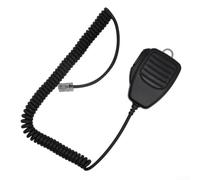BlissfulAbode HM-118N Speaker Mic 8 Pin for ICOM IC-207H IC-208H Radio Heavy Duty Handheld Microphone Noise Reduction Car Mobile Transceiver Black