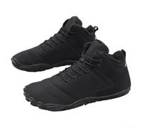 BlissfulAbode Insulated Snow Boots for Men and Women Soft and Warm Hiking Shoes for Winter Use (37 Black)