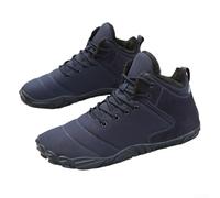 BlissfulAbode Insulated Snow Boots for Men and Women Soft and Warm Hiking Shoes for Winter Use (40 Blue)