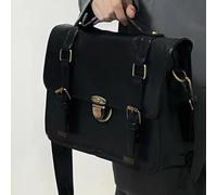 BlissfulAbode Japanese Retro Backpack, Preppy Style Schoolbag for Multifunctional Use, Ideal for Students and Professionals (Black)
