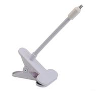 BlissfulAbode Metal Flexible Clamp Mount for TP-Link for TAPO C200 C210 C220 C201 C202 C211 C212 C222 C230 Cameras, White Tool-Free Security Holder with Quick Release Plate, No Drill Damage(18cm White
