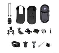 BlissfulAbode Portable for MINI Action Camera 1080P HD Video Resolution 120 Degree Wide Angle Pocket Size Camera with Built-in Lithium Battery for Cycling Travel Pet Walking(Black)