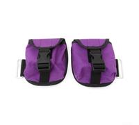 BlissfulAbode Scuba Diving Weight Bag Set of 2 at 2kg with Quick Release Buckle for Various Diving Needs (Purple)