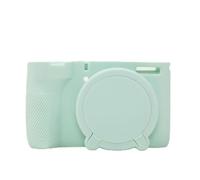 BlissfulAbode Silicone Case for Canon PowerShot V1 Flexible for TPU Style Shell Dust Resistant Full Body Protection Easy Button for Access Various Hues(Green)