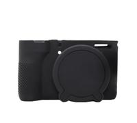 BlissfulAbode Silicone Case for Canon PowerShot V1 Flexible for TPU Style Shell Dust Resistant Full Body Protection Easy Button for Access Various Hues(Black)