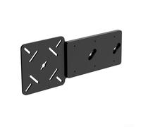 BlissfulAbode Space Saving Docking Station Mount Plate for Dell WD19 and WD22TB4 Sturdy Acrylic Build for Efficient Workspace Management