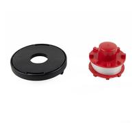 BlissfulAbode Trimmer Spool & Line+cover For Einhell CE-CT 36/30 LI E SOLO 36/255 BL 18/200, Replacement Spool Line Cover Spool Cap(1 set)
