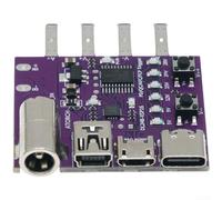BlissfulAbode USB C PD3.1 Test Adapter 140W Fast Charging Protocol Board for Voltage Trigger & Power Delivery Analysis - Compact Metal Tool for Charger Testing