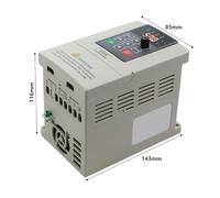 BlissfulAbode Variable Frequency Drive 1Phase 220V Input 3Phase 380V Output 2 2KW with Advanced Control and Protection Features