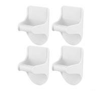 BlissfulAbode Wall Mount Spray Bottle Holder 4 Pack for Kitchen and Bathroom Storage Organizers, No Tools Required, Holds Up to 5 Pounds on Various Surfaces Including Paint, Wood, and for TILE