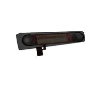BlissfulAbode Wall-Mounted Patio Heater Cover - Black 80 * 20 * 25cm Electric Heater Cover