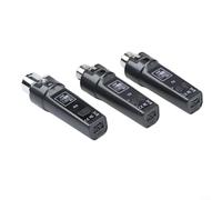 BlissfulAbode Wireless UHF Microphone System Operating 510 590MHz With Extended Transmission Distance And Clear Audio For Live Music And Sound Mixing Applications(One and Two)