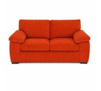 BlissFurniture Ltd Amalfi 2 Seater Sofa In Orange Fabric Sofa With Foam Seating & Modern Design