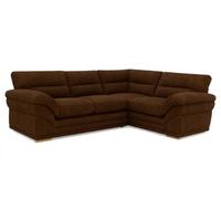 BlissFurniture Ltd Amalfi Claude Left Hand 2 Piece Corner Sofa In Brown