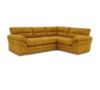 BlissFurniture Ltd Amalfi Claude Left Hand 2 Piece Corner Sofa In Mustard