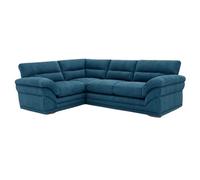 BlissFurniture Ltd Amalfi Claude Right Hand 2 Piece Corner Sofa In Blue