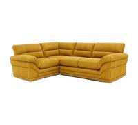 BlissFurniture Ltd Amalfi Claude Right Hand 2 Piece Corner Sofa In Mustard
