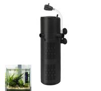 BlissFuse Fish Tank Filter, 500IF Internal Aquarium Water Filter, 5-in-1 UV Fish Tanks Filter with Aeration & Spray Bar for Small Coldwater or Tropical Aquariums for Tanks Up to 400 Litres (500L/H)