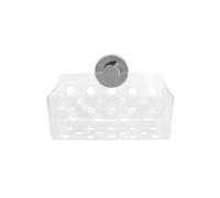 BlissHome Lock N Roll Clear Rectangular Basket, Clear
