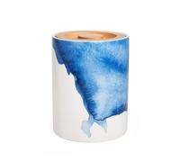 BlissHome Rick Stein Coves of Cornwall Bone China Storage Jar 1.5L White/Blue in White BlissHome White