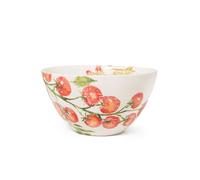 BlissHome Vine Tomatoes & Lollo Rosso Salad Bowl 25cm BlissHome Multicolor