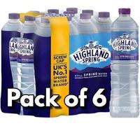 Blissify - Highland Still Spring Natural Mineral Water - 1.5L - (Pack of 6) - From The Ochil Hills in Scotland
