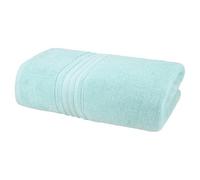 BlissLo Jumbo Bath Sheets, Durable, Soft, Fade Resistance, 600 GSM, 100% Cotton Bath Towels Extra Large, Super Absorbent, Quick Dry, Washable, Hotel Quality, Salon, Spa, Gym, Beach - 90x180cm (Aqua)