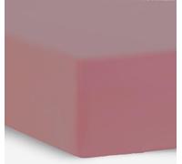 BlissLo Pink Single Fitted Sheet - Cotton, Easy Care, Super Soft Cozy and Breathable Deep Fitted Bed Sheet (190cm X 90cm)