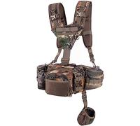BLISSWILL Hunting Fanny Waist Pack with Binocular Harness with Rain Cover Hunting Backpack for Bow Rifle, New Leaf Camo, Classic