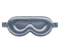 Blissy Silk Sleep Mask - 100% Mulberry 22-Momme - Grey - Profile