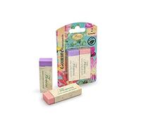 Blister 2 erasers Pigna Nature Flowers