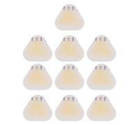 Blister Bandages Gel Adhesive Pads Multipurpose Thin Light Anti Abrasion Heel Protection for High Heels 10PCS Soft Durable Cushion Support