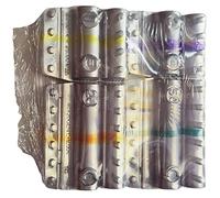 Blister for Coins Coin Boxes 1 € - 2 € - 50cent and 20cent - Euro Money Counter Wallet (20 Pieces per Cut) - Kit 80 Pieces