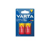 Blister of 2 LONGLIFE Max Power LR14 C 1.5V batteries VARTA 4714110402