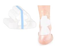 Blister Patches for Feet, Waterproof Blister Prevention Pads, 10 Pcs | Absorbent Cotton Cushion Pad, Sick Firmly, Not Easy to Peel Off, No residue, for Heel, Ankles, Walking and Shoe Friction