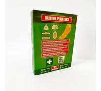 Blister Plasters for Feet - 21 Pack - Medical Grade hydrocolloid Heel & Toe Protectors - Cushions & Promotes Recovery - Sterile Adhesive Wound Dressing Assorted Sizes for Blister Prevention