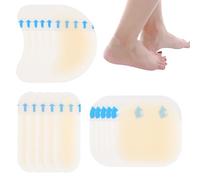 Blister Plasters for Feet Blister Plasters Blister Prevention Hydrocolloid Plaster for Toe Feet Heel Finger and New Skin (3Size, Count, 15)