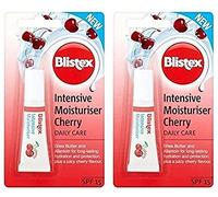 Blistex Intensive Moisturiser Cherry SPF15 6ml (Pack of 2)