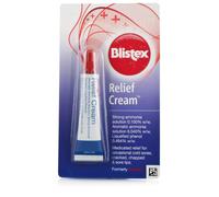 Blistex Relief Cream 5g - Medicated Lip & Cold Sore Relief with Docosanol, Soothes, Heals & Protects Cracked Lips