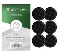 Blistop Blister Prevention Pads - 6 Pack Versatile Cushion Pads for Pain-Free Comfort in Any Footwear - Podiatrist Approved & Athlete Tested
