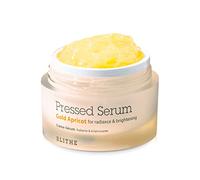 BLITHE Pressed Serum Gold Apricot - Hydrating serum with apricot extract and niacinamide, for dry and radiant skin, with a bouncy texture, Korean skincare (50 ml)