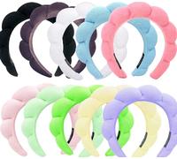 Blithetree Skincare Headband Spa Headband for Washing Face, Soft Preppy Makeup Headband Skin Care Face Wash Headband Makeup Headbands for Women (10 PACK#A, one size)