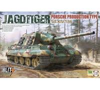 Blitz by Takom 8003 Jagdtiger Sd.Kfz.186 Porsche Production 1/35 Scale Kit T48P