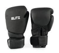 Blitz Carbon Boxing Gloves - Black - 10oz