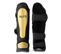 Blitz Centurion Shin Guards - Black/Gold