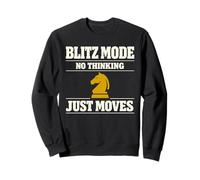 Blitz Chess Blitz Player Speed Chess Chess Clock Chess Play Sweatshirt