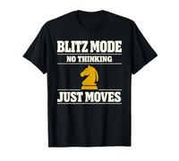 Blitz Chess Blitz Player Speed Chess Chess Clock Chess Play T-Shirt