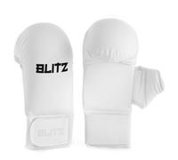 Blitz Club Elite Gloves With Thumb - White - Large