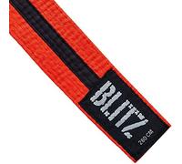 Blitz Colour Belt/Black Stripe - Orange/Black - 280cm